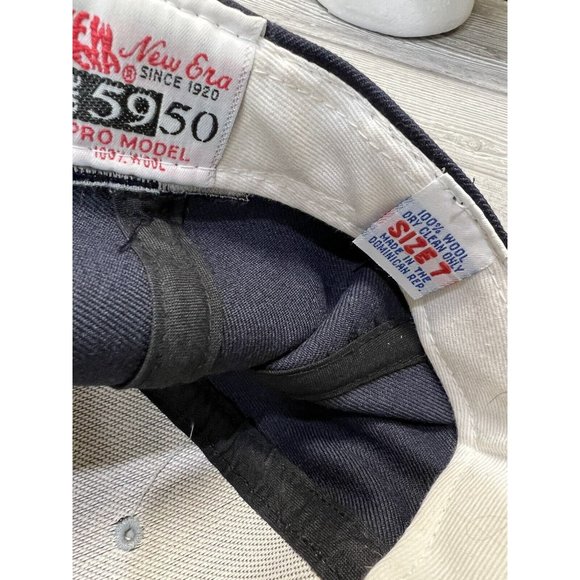 Vintage Dallas Cowboys New Era Fitted Hat Size 7 Original Tags Read Description - Picture 6 of 7